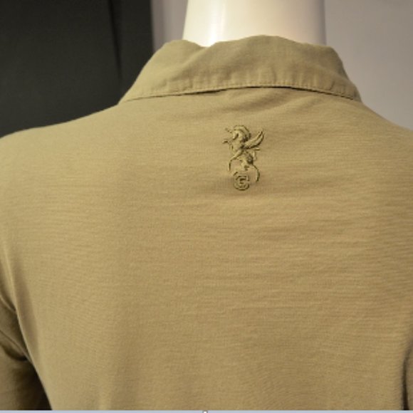 Olive Pure Cotton Mixie Top - Picture 6 of 8